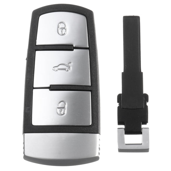 3 BTS 433Mhz ID48 Chip Remote Control Key Fob For VW Magotan Passat CC 3C0959752