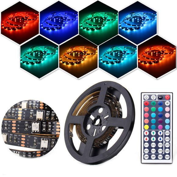 2PCS 50CM 100CM 5050 USB Powered RGB Color Change LED Strip Computer TV PC Backlight Kit DC5V