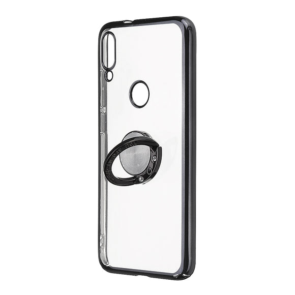 Bakeey Ring Holder Color Plating Hard PC Protective Case For Xiaomi Redmi Note 7 / Redmi Note 7 PRO