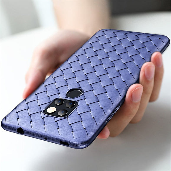 ROCK Woven Breathable Thin Soft TPU Back Cover Protective Case for Huawei Mate 20