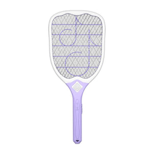 3000V 220V/50Hz USB Rechargeable Electric Mosquito Flying Swatter LED Electric Fly Killer