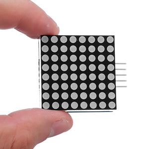 5pcs OPEN-SMART Dot Matrix LED 8x8 Seamless Cascadable Red LED Dot Matrix F5 Display Module