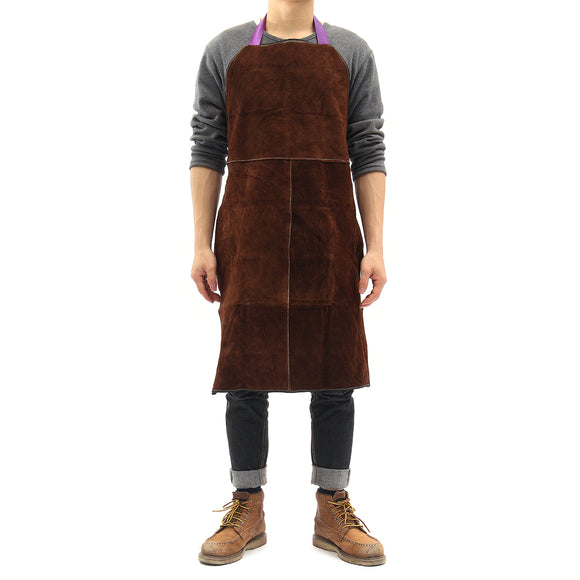 Welding Equipment Welder Heat Insulation Protection Apron Cow Leather 60x90cm