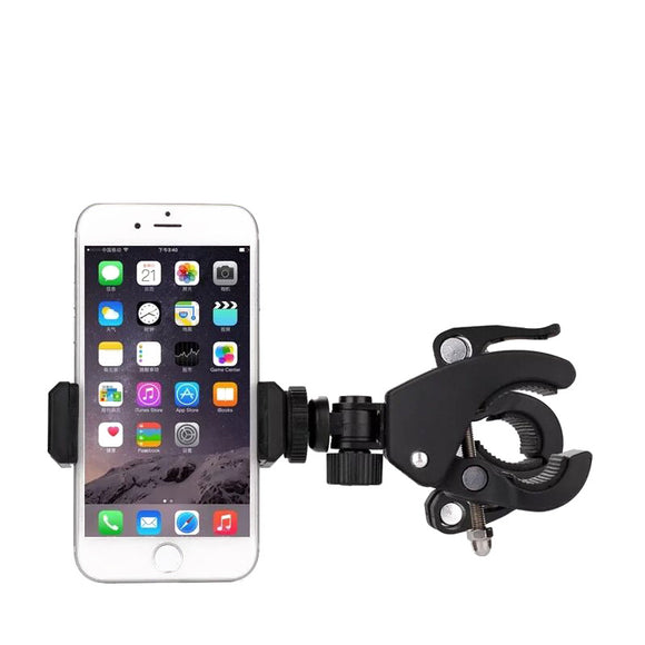 Universal Bicycle Bracket Phone Clip Holder Multi-function Clip for Live Phones