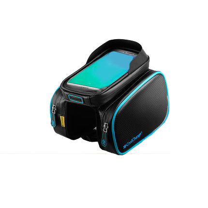 Coolchange  Waterproof Bicycle Bag Touchscreen 6.0/ 6.2in Phone Front Frame Tube Bag