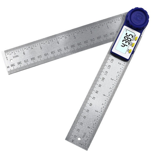 Drillpro 0-200mm Digital Meter Angle Inclinometer Digital Angle Ruler Electron Goniometer Protractor
