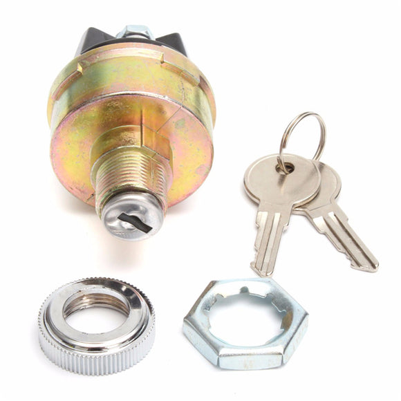 Universal Ignition Cylinder Switch Lock + 2 Keys KS6180 US14 UN148 CS7 UL3 S11