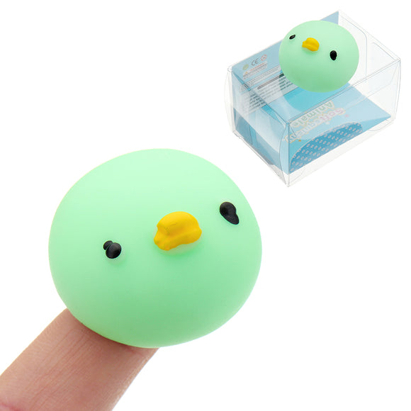 Mochi Squishy Green Duck Squeeze Cute Healing Toy Kawaii Collection Stress Reliever Gift Decor