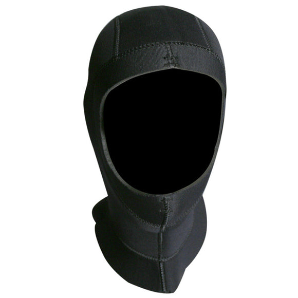 5mm Neoprene Scuba Diving Hood Mask Warm Water Sports Swimming Hat Wetsuit Cap Head Cover