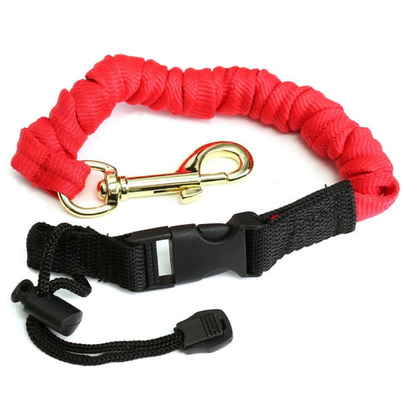 Elastic Paddle Leash Paddle Rope Bungee Rope Metal Hook For Kayak Canoe Oars