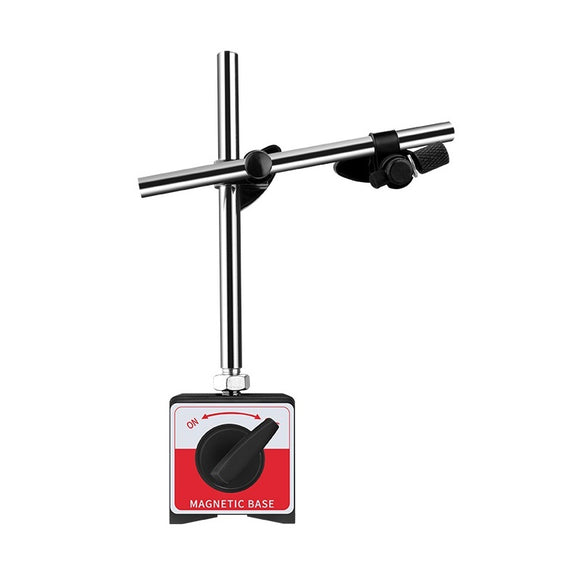 CZ-6A/6B Universal Magnetic Base Stand 360 Rotatable Shaft Double Pole Large Dial Indicator Gauge Calibration Table Holder