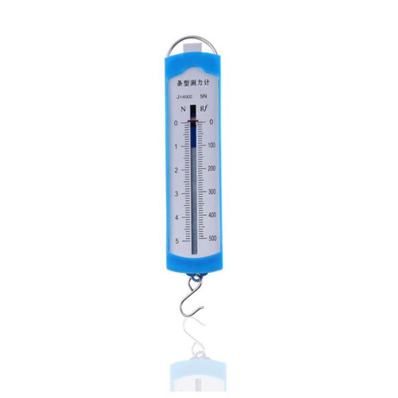 1 Pcs 5N Bar Box Spring Dynamometer Meter Force Gauge Balance Physics Experiments School Teaching Instrument