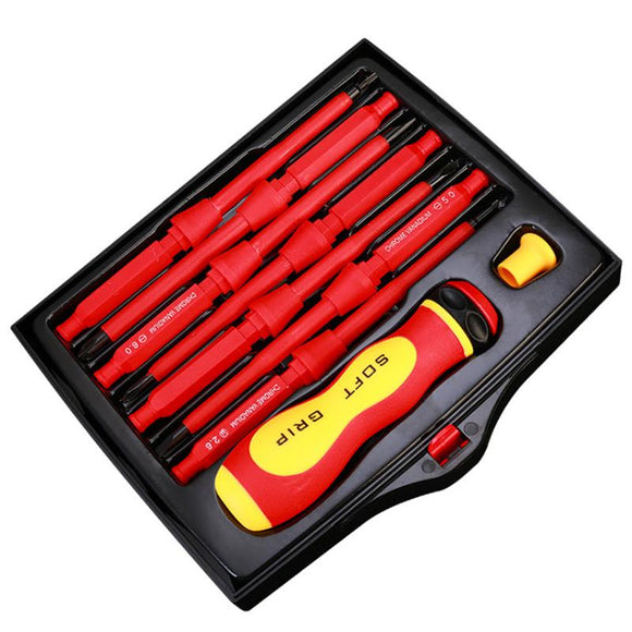 8Pcs Insulated Screwdriver Set W/ Magnetic Screwdriver Bits Electrician Repair Tools Kit