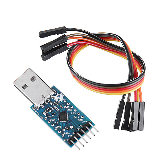 CP2104 USB 2.0 to TTL UART 6pin Serial Converter Module STC PRGMR With Cables