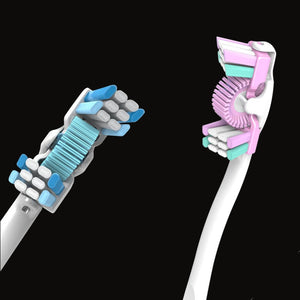 Semi-automatic Removable Rock Toothbrush Soft DuPont Bristles Tooth Brush Oral Care