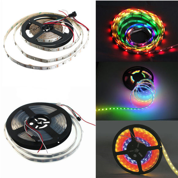 5050 RGB 4M 240LEDS WS2812B Waterproof IP65 LED Strip Light  LED Individual Addressable DC 5V