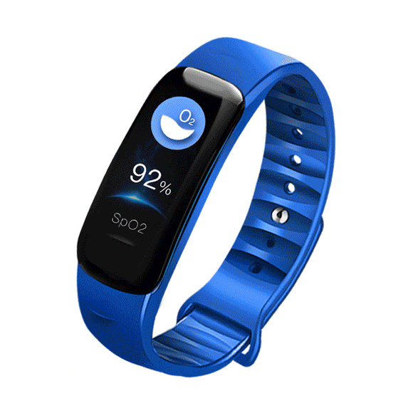 XANES C1S 0.96'' IPS Color Screen IP68 Waterproof Smart Watch Heart Rate Fitness Bracelet Mi Band