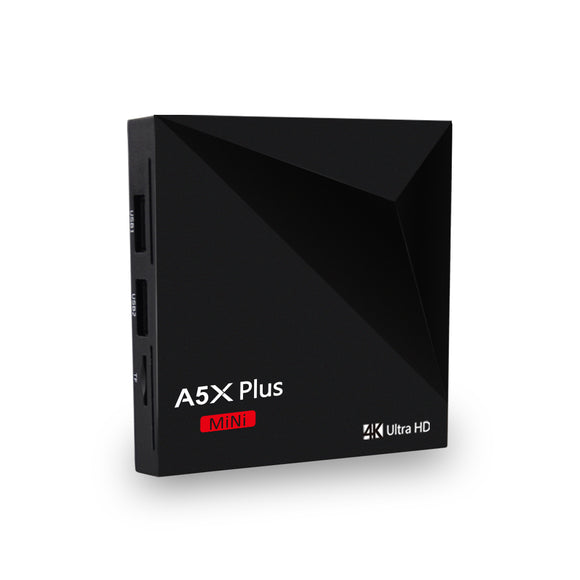 A5X Plus Mini RK3328 2GB 16GB 2.4G WIFI Android 9.0 4K VP9 H.265 TV Box