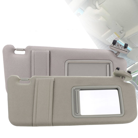 RIGHT Passenger Side Car Sun Visor Camry Without Vanity Light For Toyota Camry 2007-2011