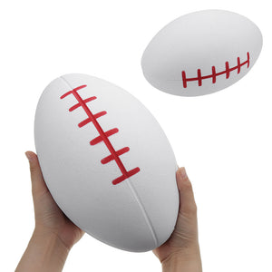Huge Squishy Rugby Football 27.3*17.5cm Giant Kawaii Cute Soft Solw Rising Toy