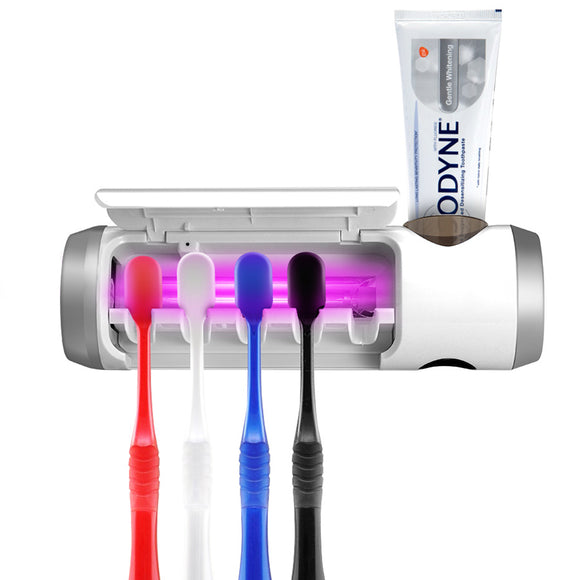 UB01 UV Light Toothbrush Sterilizer Box Ultraviolet Antibacterial Toothbrush Cleaner USB