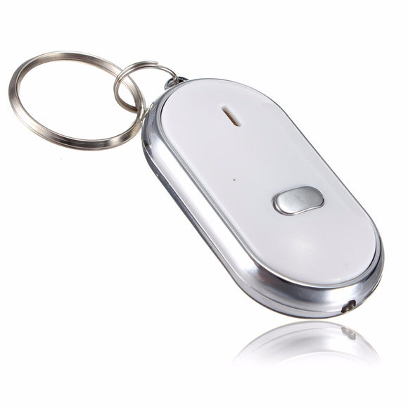5pcs Whistle Key Finder Keychain Sound LED With Whistle Claps