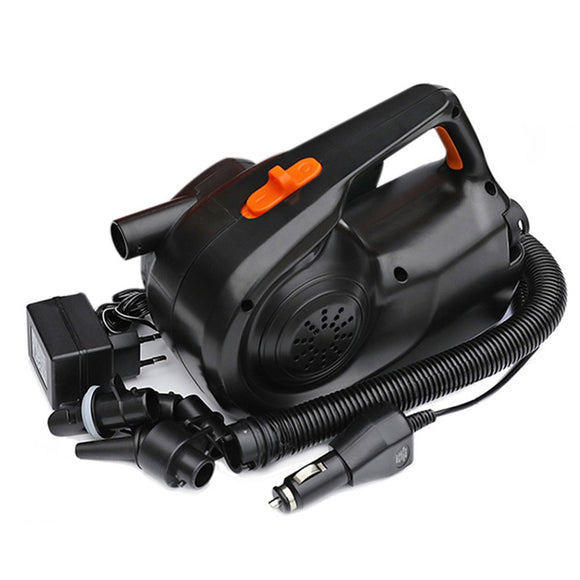 Stermay HT-338 12V 80W 4500mah Electric Air Pump Rechargeable High Power For Inflatable Boat Kayak Air Bed Mattress