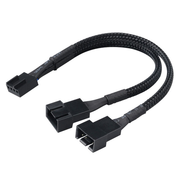 Akasa AK-CBFA04-15 15cm PWM Fan Splitter Supports 2 PWM Fans From A Single Motherboard PWM Header