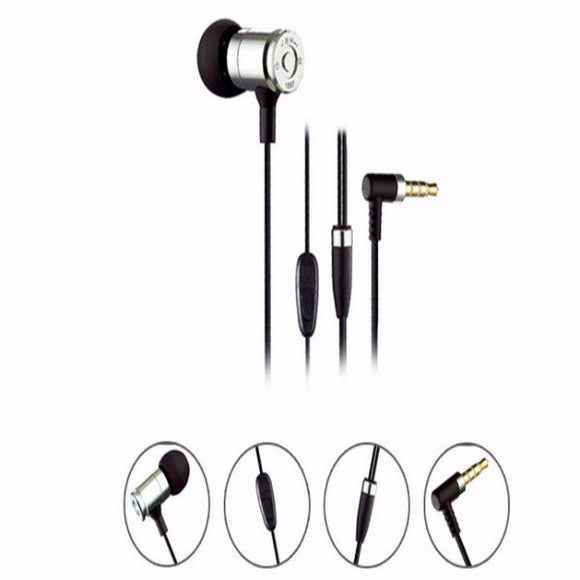 JBM MJ-007 In-ear Drive-by-wire Headphone for Tablet Cell Phone