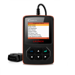 Launch X431 Creader V + OBD2 OBD Car Diagnostic Scanner Tool  Automotive Error Code Reader With Multi-languages Free Upgrade Online