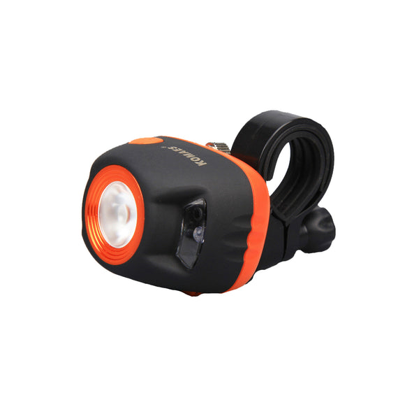 KOMAES 656-H 90 Rotatable Leds Waterproof Bicycle Front / Tail Light Bilateral Red Light Warning