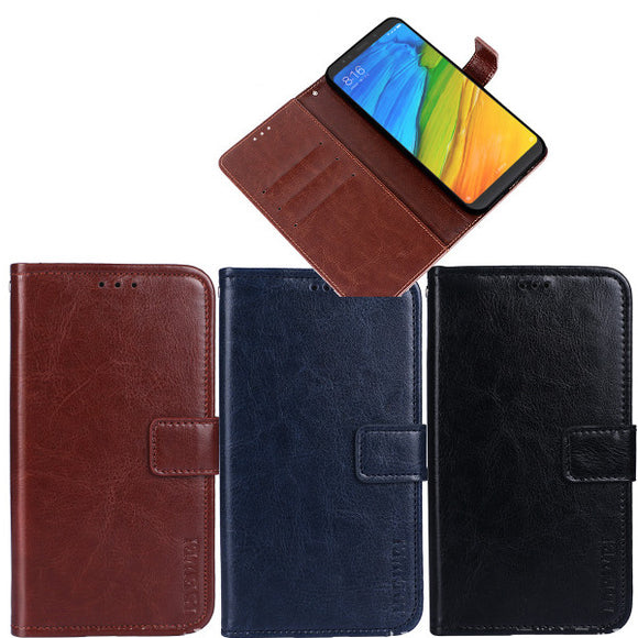 Bakeey Flip Shockproof With Card Solt Full Cover PU Leather Protective Case For Xiaomi Pocophone F1