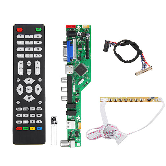 T.RD8503.03 Universal LED TV Controller LCD Driver Board 1ch 6bit 30Pins