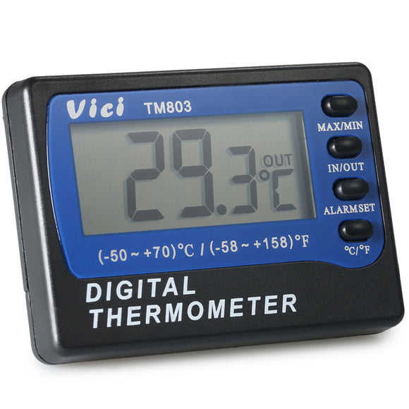 VICI TM803 Large LCD Display Fridge Refrigerator Freezer Thermometer -50~70