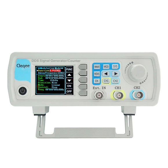 JUNTEK JDS6600 DDS Signal Source Dual Channel Arbitrary Wave Function Generator Frequency Count