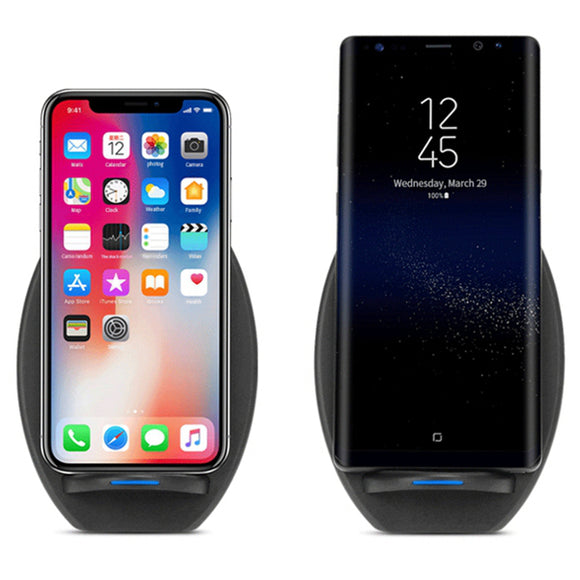 Bakeey S6 10W QC3.0 Qi Wireless Charger Phone Holder For iPhone X 8Plus Samsung S8 Note 8