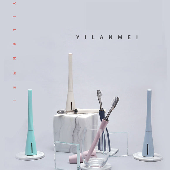 YILANMEI Portable Detachable Head Anti Bacterial High Temperature Resistance Teeth Brush Toothbrush Whitening Brushes