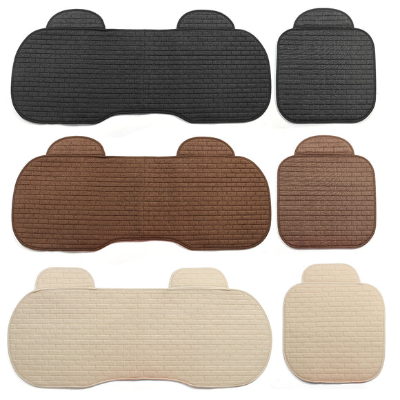 Universal Car Seat Cover Breathable Fabric Rear/Front Pad Mat Chair Cushion