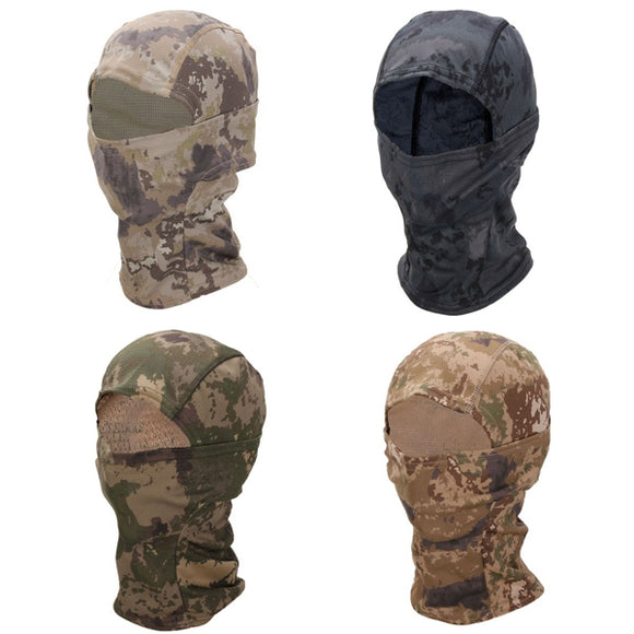 Camouflage Balaclava Army Outdoor CS Tactical Military Full Face Mask