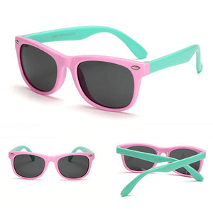 Unisex Kids Chic Polarized Children Baby Soft Sunglasses UV400 Popular Eyewear