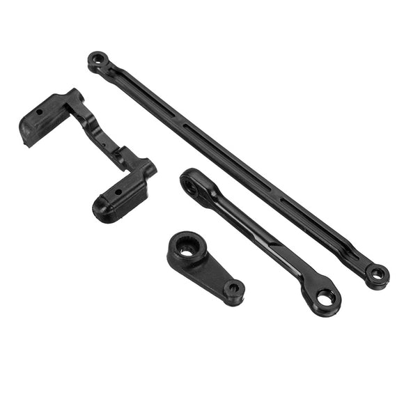 Steering DragLink Servo Arm Servo Case For PRC 1/18 RC Crawler QX-4 Remote Control Car Bulk Parts