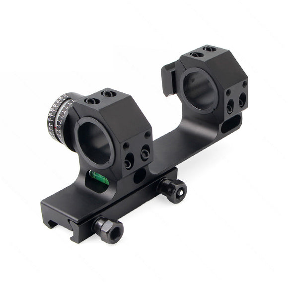 KALOAD LTS5047 30/25mm Universial Dual Rings Tactical Refilescope Rail Mount With Horizontal Angle Indicator