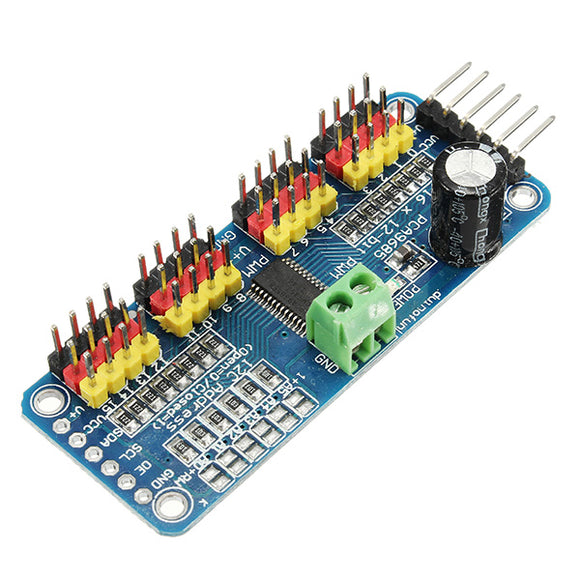 PCA9685 16-Channel 12-bit PWM Servo Motor Driver I2C Module For Arduino Robot