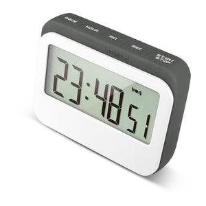 Magnetic Digital Timer C/W Back Stand With 12/24 Hours Interchangeable Countdown Timer Alarm Clock