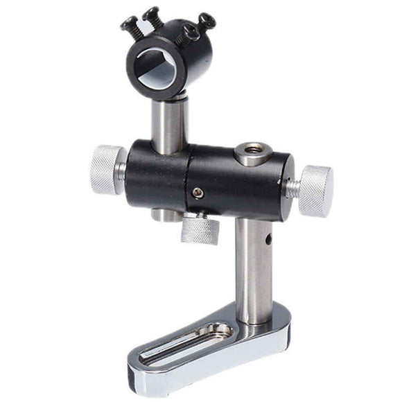MTOLASER 13.5mm-23.5mm Triaxial 360 Adjustable Laser Pointer Module Holder Mount Clamp Three Axis Bracket