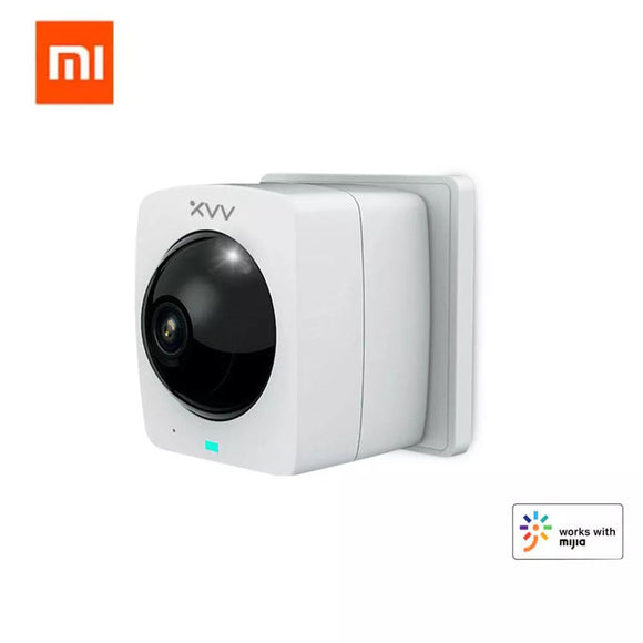 XIAOMI Mijia XVV-1120S-A1  Smart Panoramic IP Camera HD 1080P 360 Panoramic AI Humanoid Detection Security Camera Split Screen Infrared Night Vision