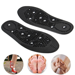 Acupressure Magnetic Massage Foot Therapy Reflexology Pain Relief Shoe Insoles Massage Insole Pad