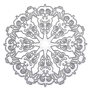 Snow Flower Scrapbook Photo Album Paper Work Card DIY Cutting Dies