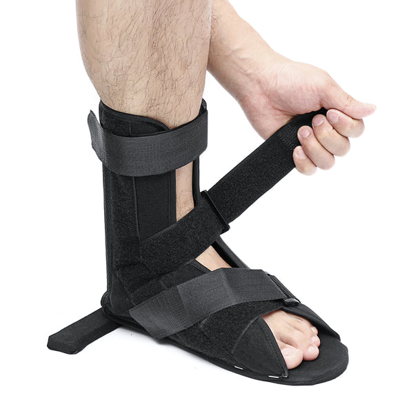 Soft Night Splint Boot Brace Ankle Support Tendinitis Plantar Fasciitis Heel Spurs Fixed Orthotics