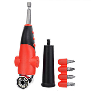 Universal Multifunctional 105 Degree Angled 1/4inch Hex Screwdriver